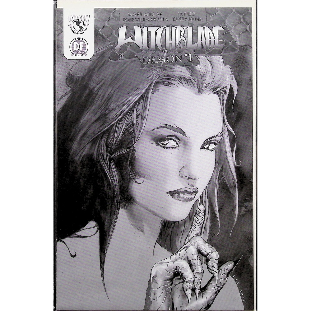 Witchblade The Demon #1 Dynamic Forces B&W Exclusive Jae Lee LTD 1000 w/ COA